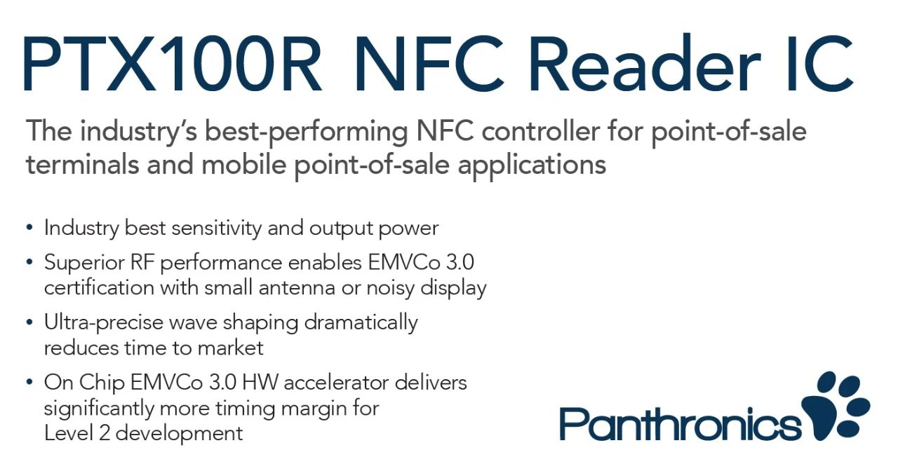 全球移动支付(mPOS)领导者BBPOS全面采用Panthronics公司的高性能NFC控制器
