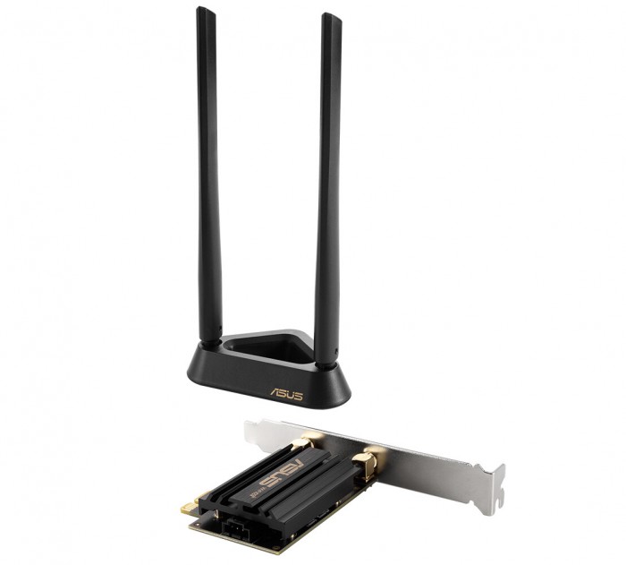 华硕推出PCE-AXE58BT Wi-Fi 6E+蓝牙5.2 PCIe适配器 华硕推出PCE-AXE58BT Wi-Fi 6E+蓝牙5.2 PCIe适配器