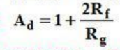 仪表放大器放大倍数怎么算