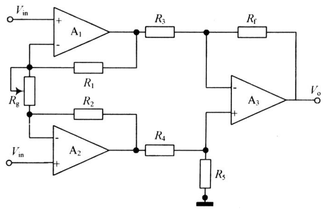 仪表放大器放大倍数怎么算