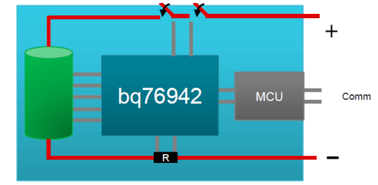 典型吸尘器/扫地机器人BMS拓扑