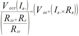 运算放大器测试基础之输入偏置电流的两种测试方法