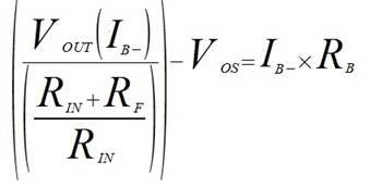 运算放大器测试基础之输入偏置电流的两种测试方法