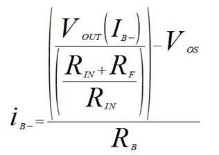 运算放大器测试基础之输入偏置电流的两种测试方法