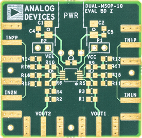 EVAL-HSAMP-2通用型双通道高速放大器评估板 EVAL-HSAMP-2通用型双通道高速放大器评估板