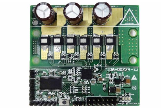 TIDA-00774-160A 峰值电流、高功率密度无刷电机驱动器参考设计