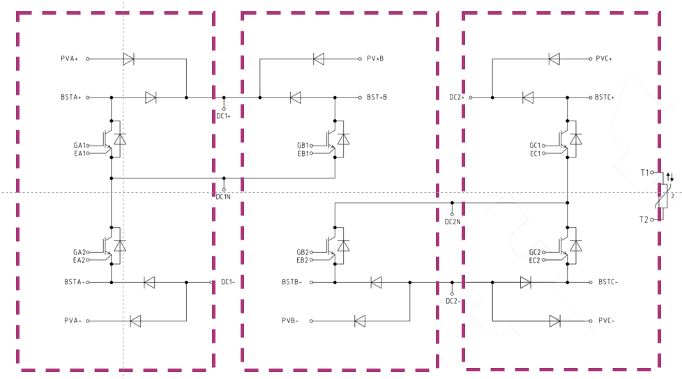 英飞凌推出采用950V IGBT7 S7芯片和SiC二极管的Dual-Boost Easy3B模块 英飞凌推出采用950V IGBT7 S7芯片和SiC二极管的Dual-Boost Easy3B模块