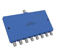新型8路功率分配器，频率范围10-40GHz