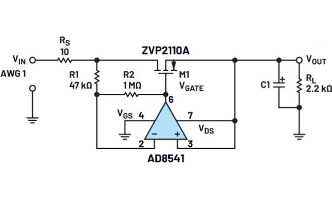 ADALM2000实验：有源整流器