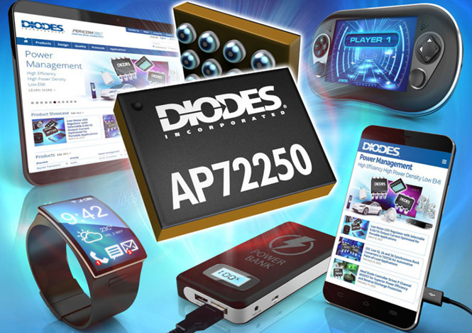Diodes推出模式可编程同步升压转换器，提升消费性装置的节能效率