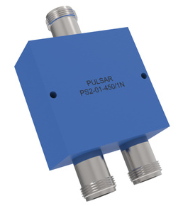 【PS2-01-450/1N】2路N型功率分配器，0.225-0.4 GHz