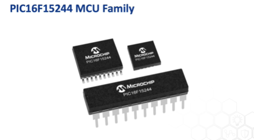 PIC16F15244用于成本敏感、空间受限设计的多功能MCU
