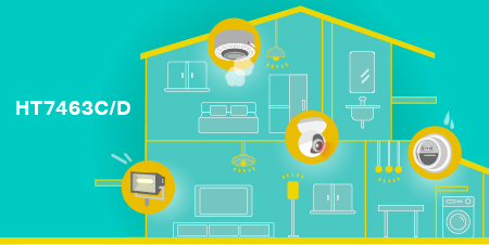 Holtek推出HT7463C/D异步降压转换器IC