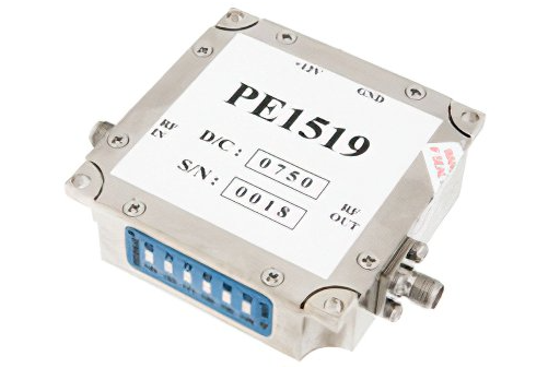 PE1519增益块放大器，26 dB增益，2.5 dB NF，SMA