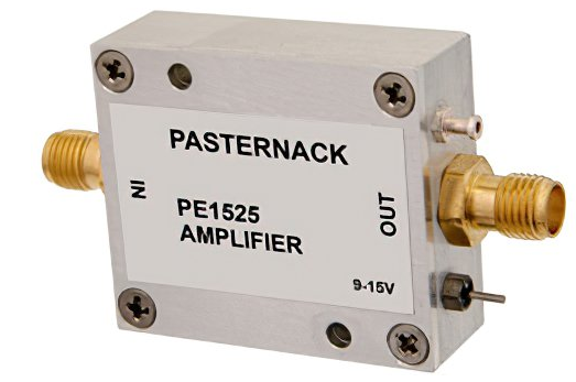 PE1525增益块放大器，19 dB增益，6 dB NF，SMA