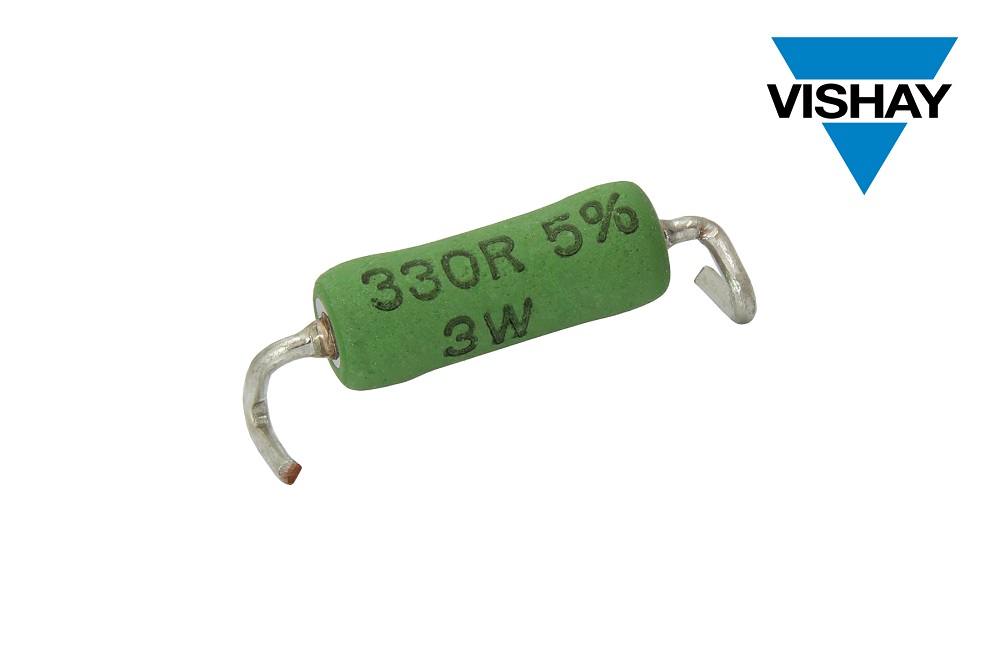 Vishay轴向水泥绕线电阻新增便于拾放加工的弯线选件