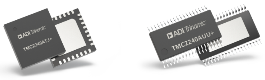 ADI Trinamic推出全新一代高性能步进电机驱动器IC