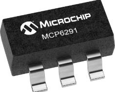 MCP6291  1.0 mA，10 MHz轨对轨运算放大器