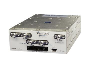 SC5407A和SC5408A是高性能三级外差上变频器