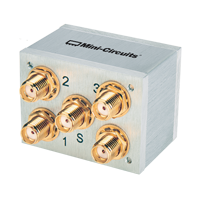 ZMSC-4-1B+4路功率分配器，0.1-200 MHz，50Ω