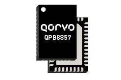 QPB8857   47-1218 MHz，28 dB CATV倍频放大器