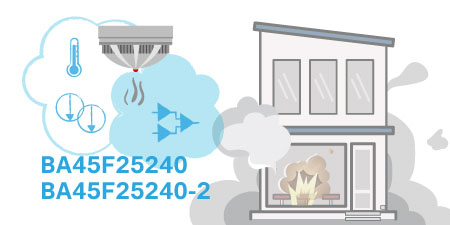 HOLTEK新推出BA45F25240/BA45F25240-2感烟探测器MCU