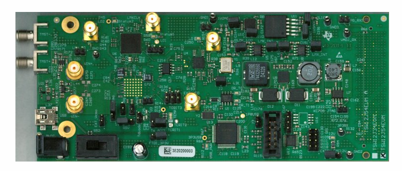 TSW12J54EVM 宽带射频接收器参考设计 TSW12J54EVM 宽带射频接收器参考设计