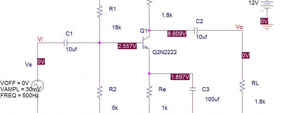 放大电路的静态工作点公式