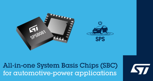 意法半导体车规电源管理 IC 集成CAN FD 和 LIN收发器