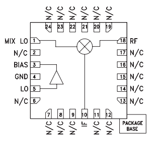 HMC552LP4ETR原理图各脚功能电路原理、引脚图及功能