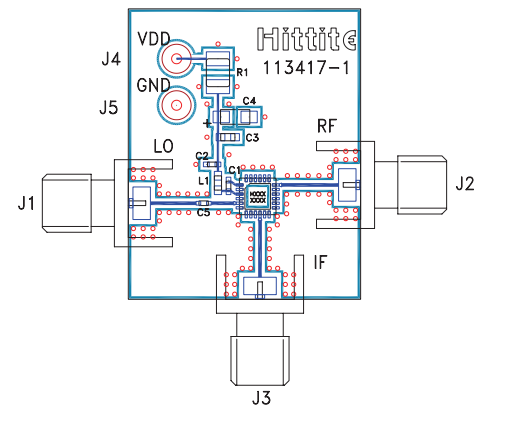 HMC552LP4ETR原理图各脚功能电路原理、引脚图及功能