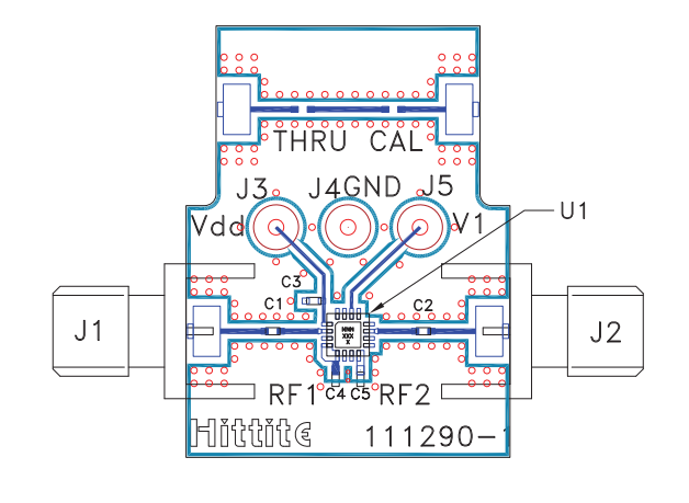 HMC541LP3E原理图各脚功能电路原理、引脚图及功能