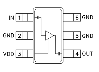 HMC286E功能电路原理以及引脚图资料
