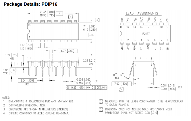 IRS2092STRPBF放大器功能电路原理以及引脚图 IRS2092STRPBF放大器功能电路原理以及引脚图