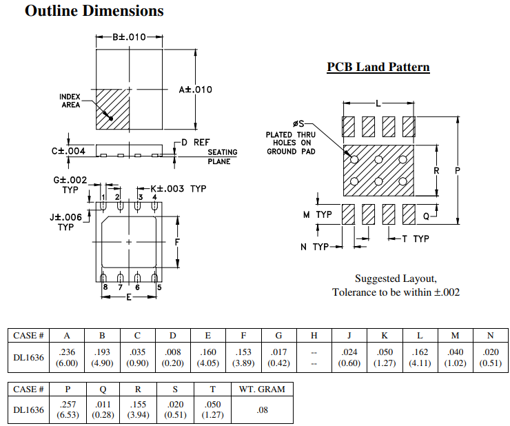YSF-122+放大器模块的功能特点及引脚图 YSF-122+放大器模块的功能特点及引脚图