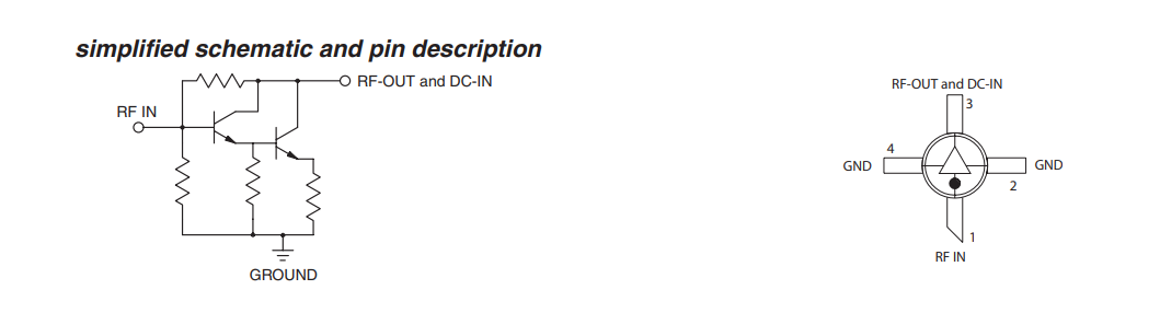 ERA-2+宽带放大器的功能特点及引脚图