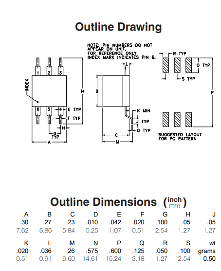 T2-1T-KK81+射频变压器的特性及引脚图