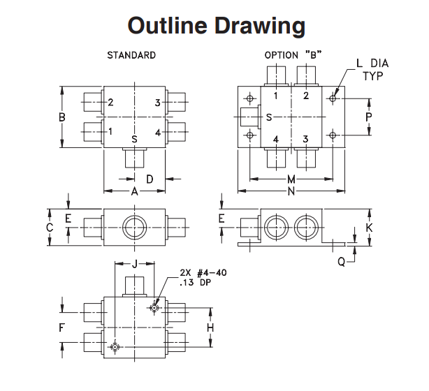 ZFRSC-4-842-S+功分器的功能特性、引脚图及代替型号 ZFRSC-4-842-S+功分器的功能特性、引脚图及代替型号
