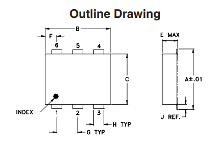 ADT2-1T+射频变压器的功能特性及引脚图