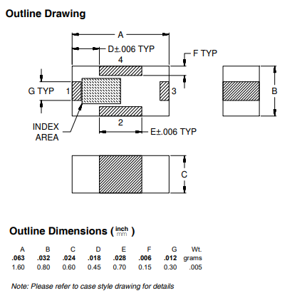 LTCC低通滤波器LFCW-123+的概述、特点及引脚图 LTCC低通滤波器LFCW-123+的概述、特点及引脚图