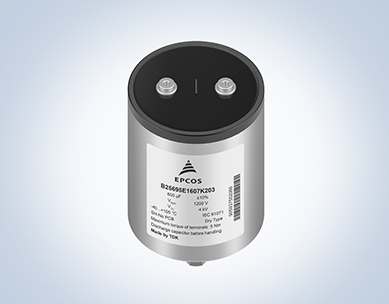 TDK 推出工作温度高达 105 °C 的直流支撑电容器 TDK 推出工作温度高达 105 °C 的直流支撑电容器