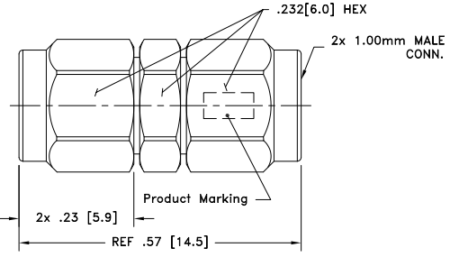 10M-10M+射频直通适配器的概述及特点
