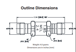 185F-24F+同轴适配器的概述及特点