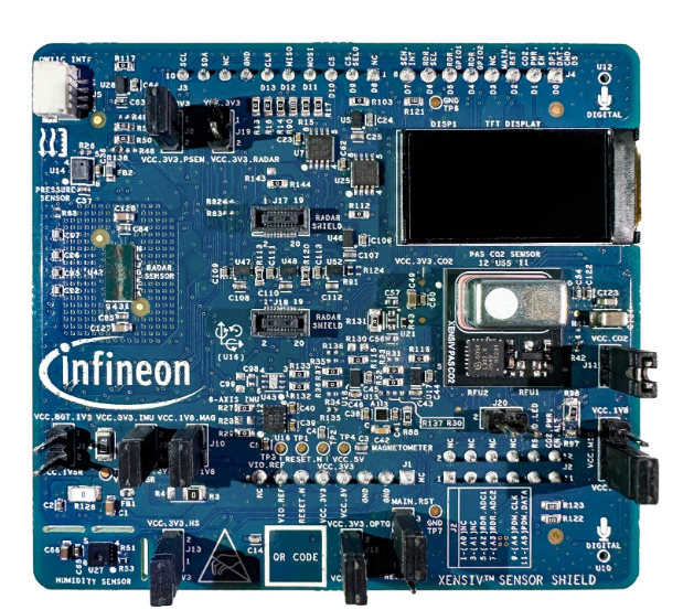 英飞凌推出用于Arduino的XENSIVTM传感器扩展板 英飞凌推出用于Arduino的XENSIVTM传感器扩展板