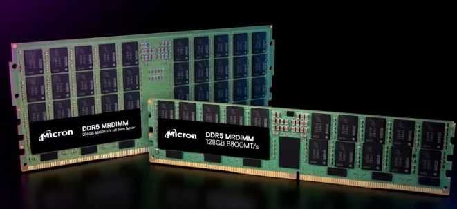 美光发布256GB MRDIMM 美光发布256GB MRDIMM