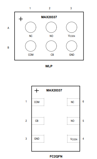 亚德诺MAX20337AEFT+T模拟开关中文资料