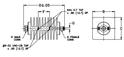 【Mini-Circuits】BW-20N100W+衰减器中文资料