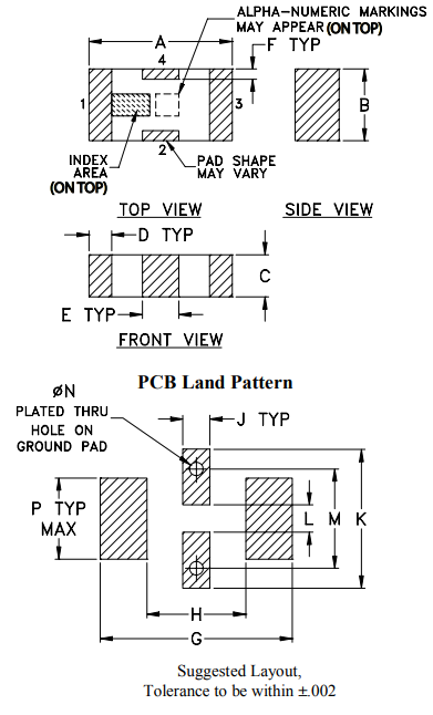 【MINI】LFCN-575D+陶瓷滤波器的中文资料
