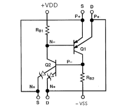 CMOS开关和多路复用器中的寄生闩锁