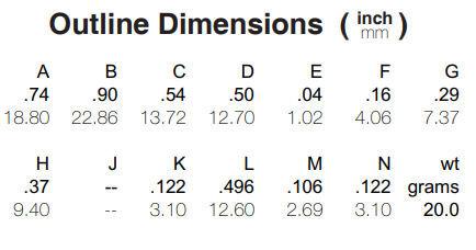 【MINI】ZX05-42MH-S+双平衡混频器的中文资料
